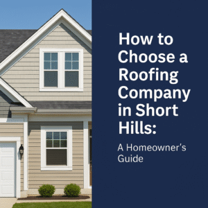 How to Choose a Roofing Company in Short Hills NJ