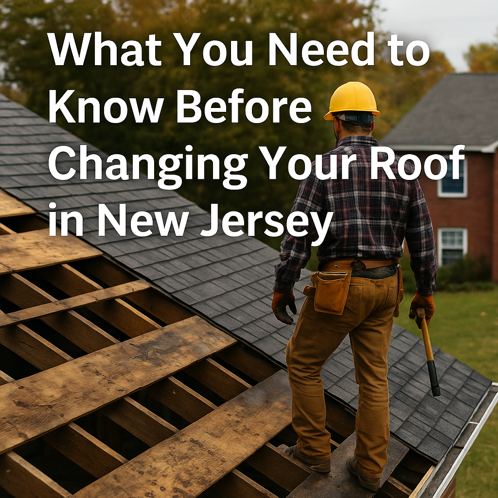 What You Need to Know Before Changing Your Roof in New Jersey